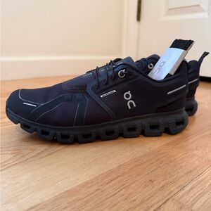 On Running Women’s Black Waterproof Athletic Shoes